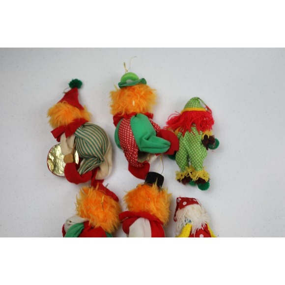 Vintage Clown Ornaments Classic Christmas Nostalgic Cute X Mas Tree - Picture 10 of 11